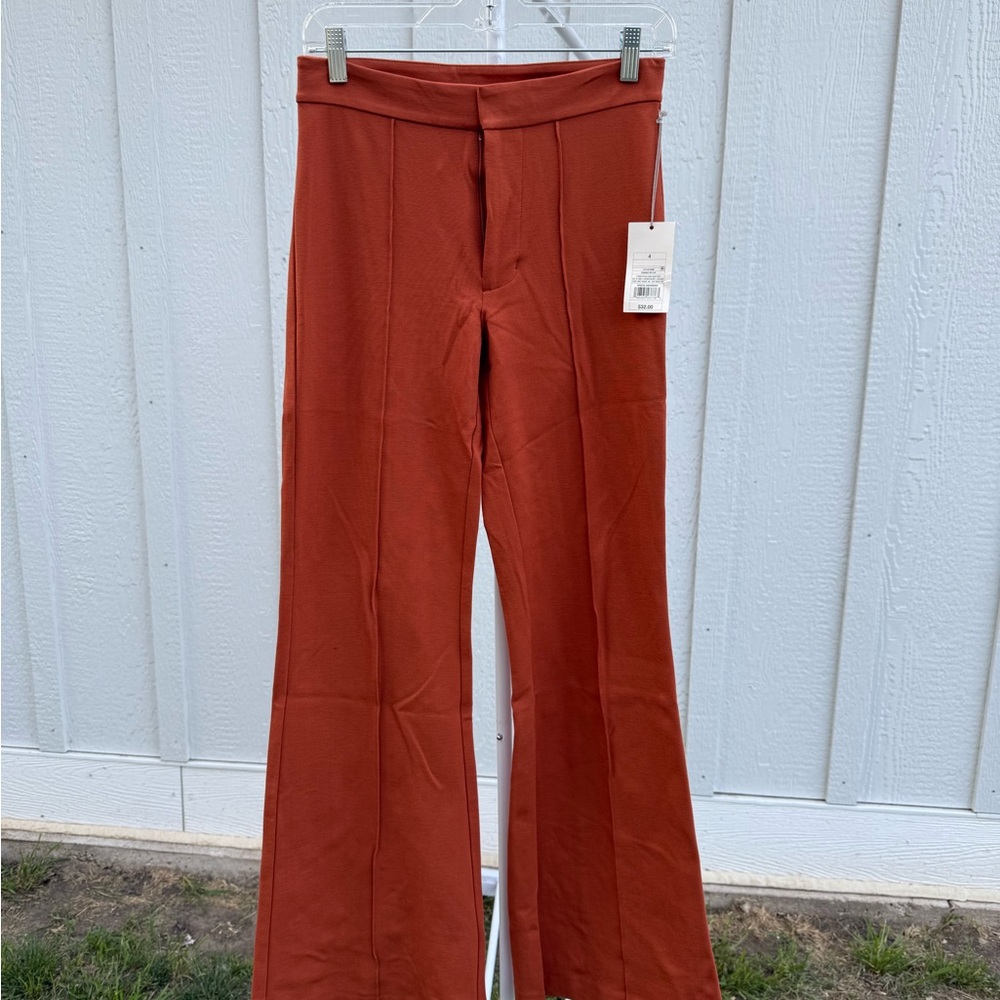 Target Orange Flare Pants